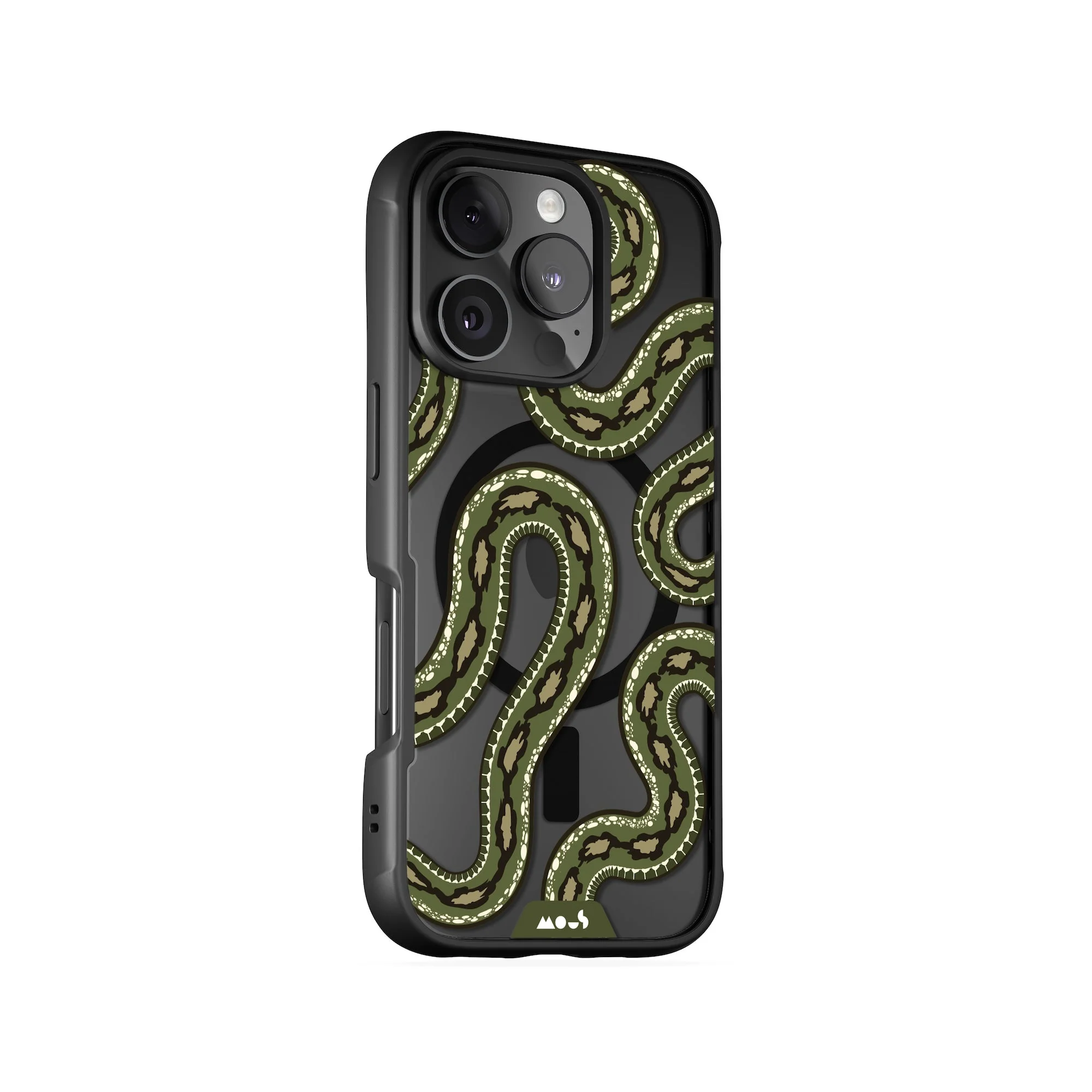 Green Tree Python Protective Phone Case - Serpent MagSafe - Image 2