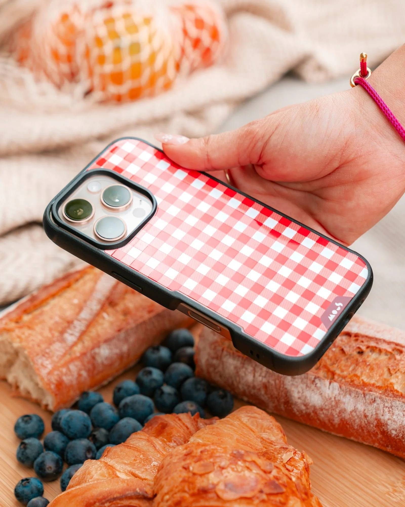 Strawberry Protective Phone Case - Picnic MagSafe - Image 17